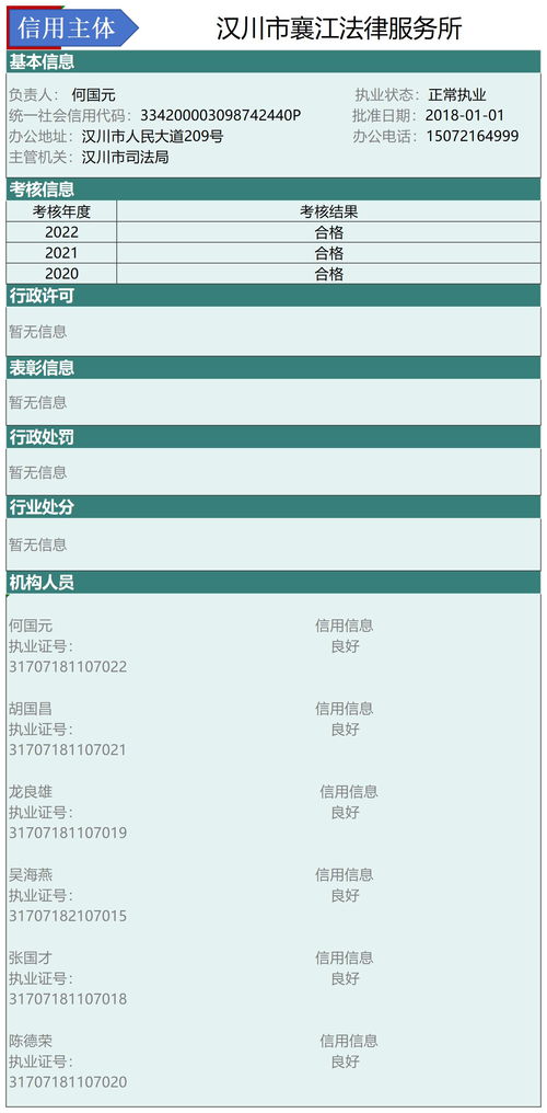 漢川市2024年法律服務信用信息與系統(tǒng)集成服務